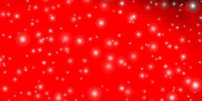 padrão de vetor vermelho escuro com estrelas abstratas ilustração colorida em estilo abstrato com tema de estrelas gradiente para telefones celulares