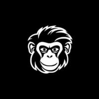 macaco - minimalista e plano logotipo - vetor ilustração