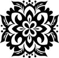 mandala - minimalista e plano logotipo - vetor ilustração