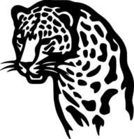 leopardo - minimalista e plano logotipo - vetor ilustração