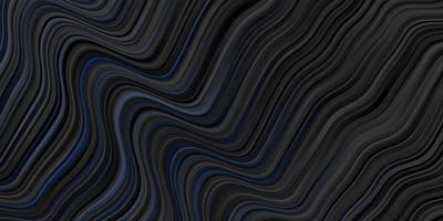 textura vector azul escura com curvas