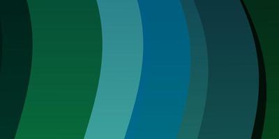 pano de fundo azul claro verde com arco circular ilustração brilhante com padrão de arcos circulares gradiente para folhetos de livretos de negócios vetor