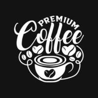 Prêmio qualidade café, melhor produtos vetor modelo. Alto Prêmio qualidade orgânico produtos.