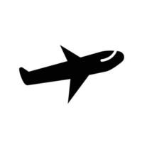 partindo avião ícone. aviação indústria. vetor. vetor