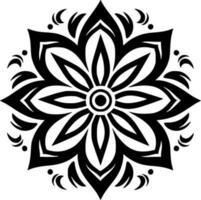 mandala - minimalista e plano logotipo - vetor ilustração