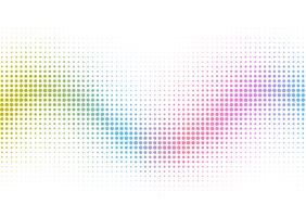 Fundo de pontos de meio-tom do arco-íris vetor