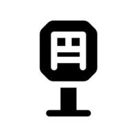 ônibus placa ícone. vetor ícone para seu local na rede Internet, móvel, apresentação, e logotipo Projeto.
