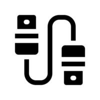 cabo USB ícone. vetor ícone para seu local na rede Internet, móvel, apresentação, e logotipo Projeto.