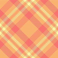xadrez tecido textura do tartan desatado têxtil com uma padronizar vetor Verifica fundo.
