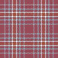 tartan textura fundo do têxtil desatado xadrez com uma vetor tecido padronizar verificar.