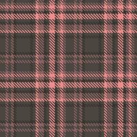 vetor desatado Verifica do padronizar tecido textura com uma tartan têxtil xadrez fundo.