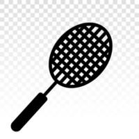 badminton raquete vetor plano ícones para Esportes apps e sites