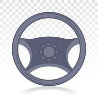 carro ou automóvel direção roda ou dirigindo roda plano ícone vetor