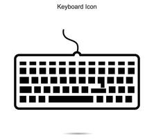 teclado ícone, vetor ilustração.