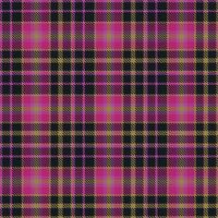 vetor de padrão xadrez, fundo de tecido tartan