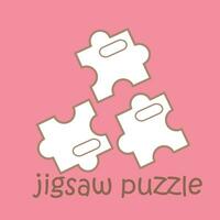 alfabeto j para quebra-cabeças enigma vocabulário escola lição desenho animado digital carimbo esboço vetor