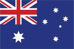 bandeira do Austrália país, bandeira vetor ilustração.