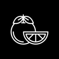 design de ícone de vetor de tangerina