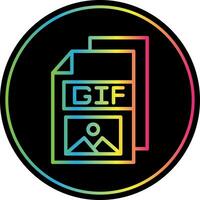 gif vetor ícone Projeto