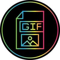 gif vetor ícone Projeto