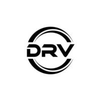 drv logotipo projeto, inspiração para uma único identidade. moderno elegância e criativo Projeto. marca d'água seu sucesso com a impressionante isto logotipo. vetor