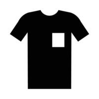 camisa vetor glifo ícone para pessoal e comercial usar.