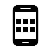 apps vetor glifo ícone para pessoal e comercial usar.