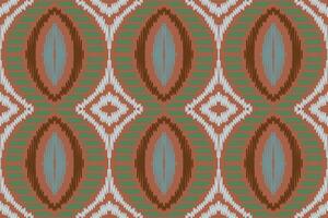 motivo ikat paisley bordado fundo. ikat impressão geométrico étnico oriental padronizar tradicional.asteca estilo abstrato vetor ilustração.design para textura,tecido,vestuário,embrulho,sarongue.