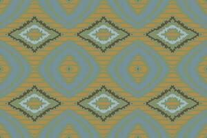 ikat damasco bordado fundo. ikat padrões geométrico étnico oriental padronizar tradicional. ikat asteca estilo abstrato Projeto para impressão textura, tecido, saree, sari, tapete. vetor