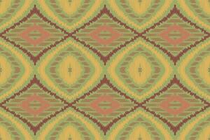 ikat damasco bordado fundo. ikat desatado padronizar geométrico étnico oriental padronizar tradicional. ikat asteca estilo abstrato Projeto para impressão textura, tecido, saree, sari, tapete. vetor