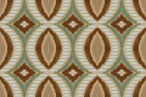 ikat desatado padronizar bordado fundo. ikat flores geométrico étnico oriental padronizar tradicional.asteca estilo abstrato vetor Projeto para textura,tecido,vestuário,embrulho,sarongue.