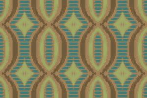 motivo ikat desatado padronizar bordado fundo. ikat fundo geométrico étnico oriental padronizar tradicional.asteca estilo abstrato vetor Projeto para textura,tecido,vestuário,embrulho,sarongue.