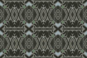 ikat floral paisley bordado fundo. ikat tecido geométrico étnico oriental padronizar tradicional.asteca estilo abstrato vetor ilustração.design para textura,tecido,vestuário,embrulho,sarongue.