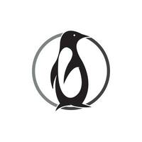 pinguim logotipo modelo vetor ícone