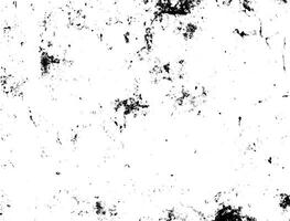 Preto e branco grunge urbano textura vetor com cópia de espaço. abstrato ilustração superfície poeira e rude sujo parede fundo com esvaziar modelo. angústia ou sujeira e grunge efeito conceito - vetor