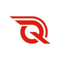 carta qr logotipo Projeto para o negócio e companhia vetor