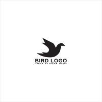 simples pássaro logotipo Projeto vetor