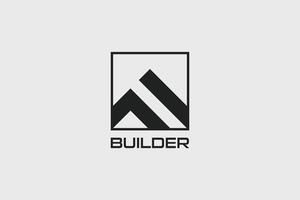 construtor logotipo e ícone vetor