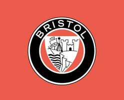 Bristol cidade fc clube logotipo símbolo premier liga futebol abstrato Projeto vetor ilustração com vermelho fundo