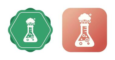 ícone de vetor de explosão de laboratório