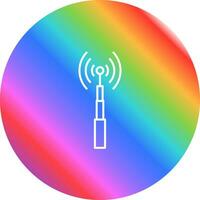 ícone de vetor de torre de telecomunicações