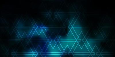 fundo vector azul escuro com triângulos