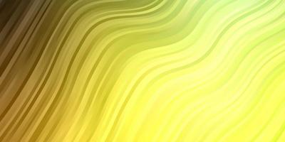 fundo vector amarelo verde escuro com linhas dobradas