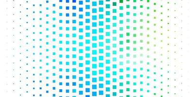 textura vector azul claro verde em estilo retangular