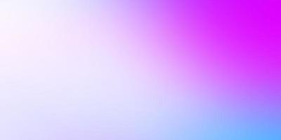 fundo desfocado colorido do vetor rosa claro azul