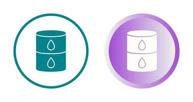 ícone de vetor de barril de petróleo