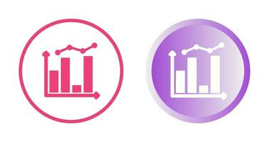 ícone de vetor de estatísticas