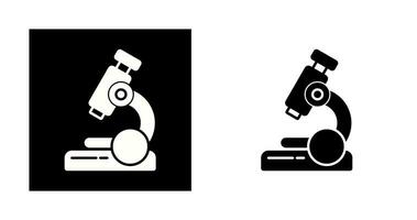 ícone de vetor de microescopo