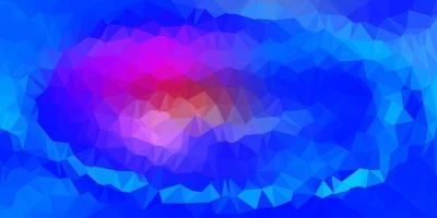 papel de parede poligonal geométrico vetorial multicolorido claro vetor