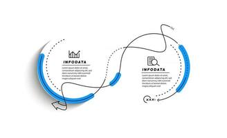 elementos de design de infográficos de negócios. infochart moderno, gráfico e gráficos de marketing, diagramas de barra. vetor